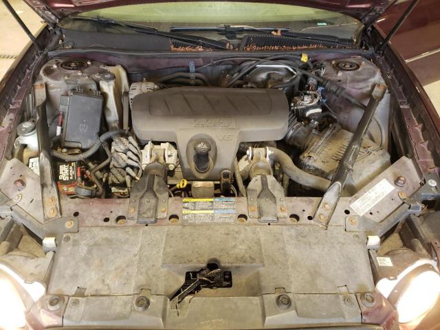 2G4WD582561302944 - 2006 BUICK LACROSSE CXL BURGUNDY photo 11