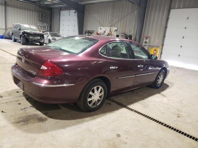 2G4WD582561302944 - 2006 BUICK LACROSSE CXL BURGUNDY photo 3