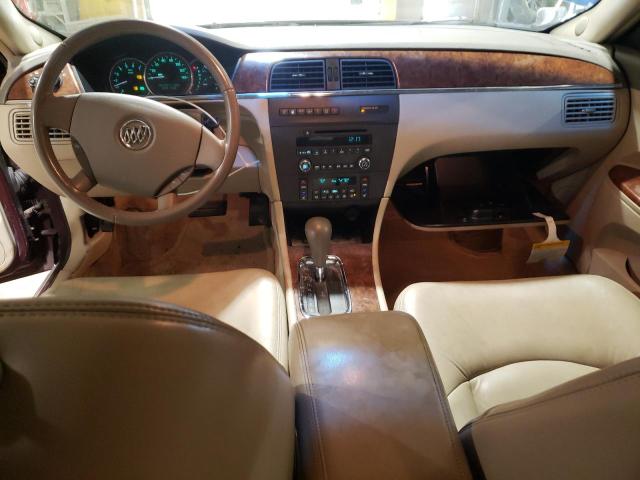 2G4WD582561302944 - 2006 BUICK LACROSSE CXL BURGUNDY photo 8