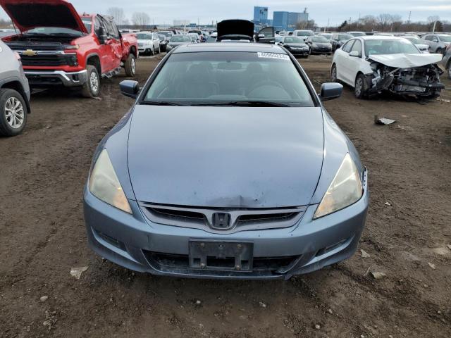 1HGCM82666A010022 - 2006 HONDA ACCORD EX BLUE photo 5