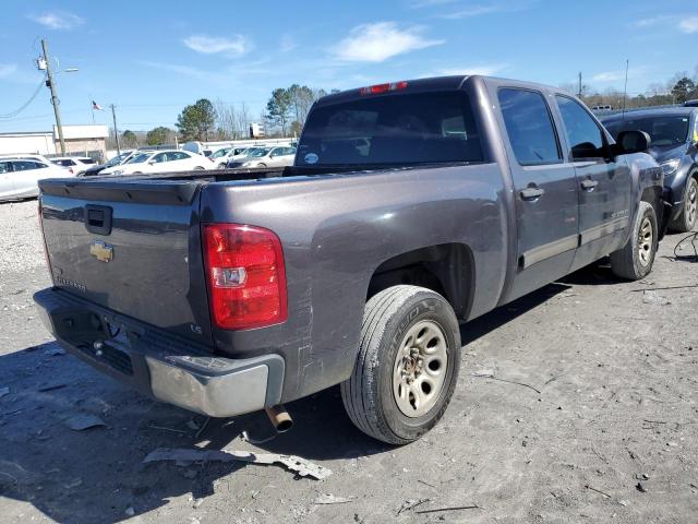 3GCRCREA1AG146649 - 2010 CHEVROLET SILVERADO C1500  LS GRAY photo 3