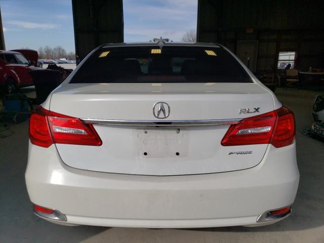 JH4KC1F53GC001143 - 2016 ACURA RLX TECH WHITE photo 6