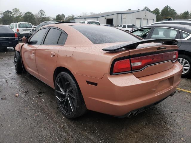 2C3CDXCT9EH282632 - 2014 DODGE CHARGER R/T BROWN photo 2