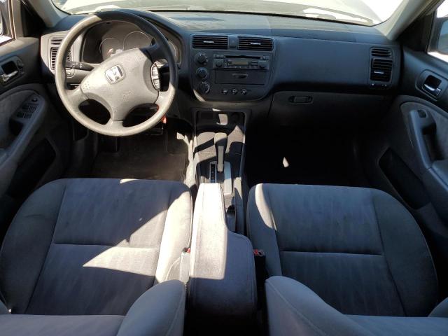 2HGES16553H578346 - 2003 HONDA CIVIC LX SILVER photo 8