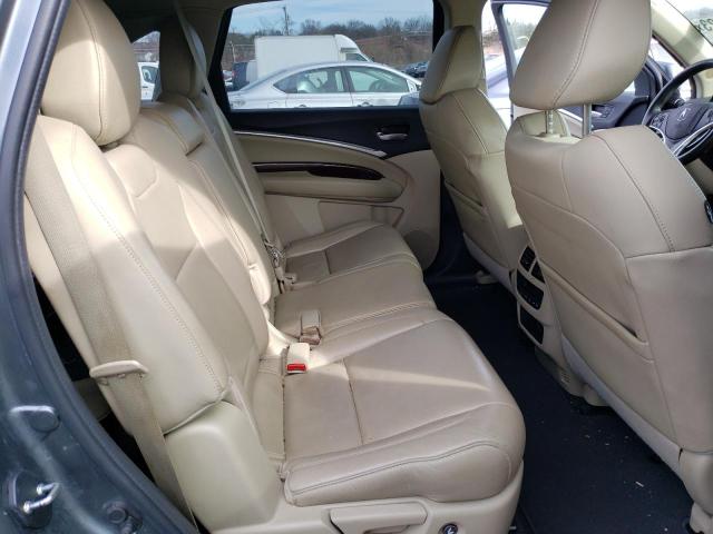 5FRYD4H49GB005634 - 2016 ACURA MDX TECHNOLOGY GRAY photo 10
