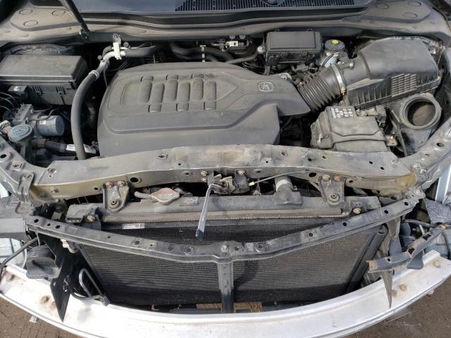 5FRYD4H49GB005634 - 2016 ACURA MDX TECHNOLOGY GRAY photo 11