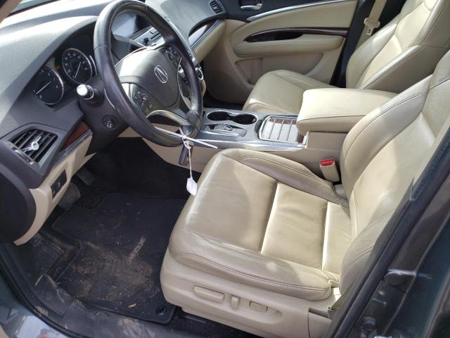 5FRYD4H49GB005634 - 2016 ACURA MDX TECHNOLOGY GRAY photo 7