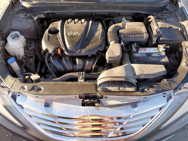 5NPEB4AC9CH360035 - 2012 HYUNDAI SONATA GLS GRAY photo 11