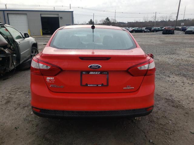 1FADP3F24EL424204 - 2014 FORD FOCUS SE RED photo 6