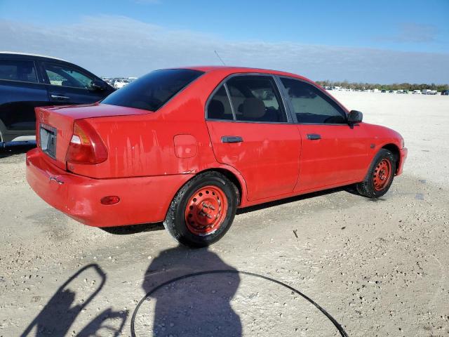 JA3AY26CX1U032506 - 2001 MITSUBISHI MIRAGE ES RED photo 3