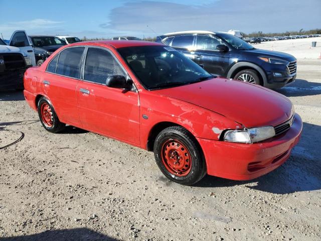 JA3AY26CX1U032506 - 2001 MITSUBISHI MIRAGE ES RED photo 4