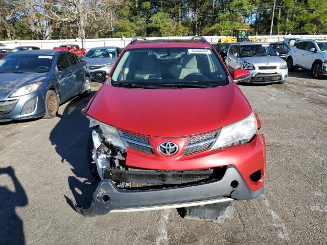 2T3WFREV2FW224179 - 2015 TOYOTA RAV4 XLE RED photo 5