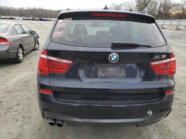 5UXWX7C55E0E76596 - 2014 BMW X3 XDRIVE35I BLACK photo 6