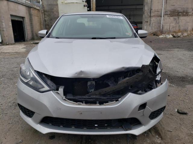 3N1AB7AP1KY318627 - 2019 NISSAN SENTRA S SILVER photo 5