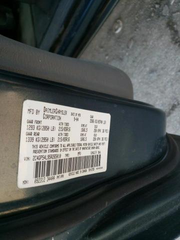 2C4GP54L95R265010 - 2005 CHRYSLER TOWN & COU TOURING მწვანე ფოტო 13