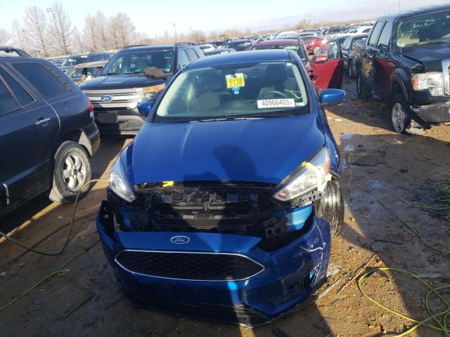 1FADP3F28JL312211 - 2018 FORD FOCUS SE BLUE photo 5