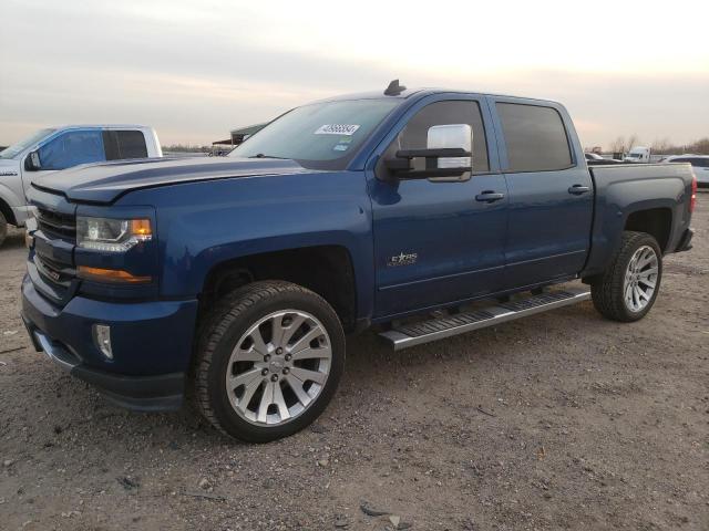 3GCUKREC0HG417452 - 2017 CHEVROLET SILVERADO K1500 LT BLUE photo 1