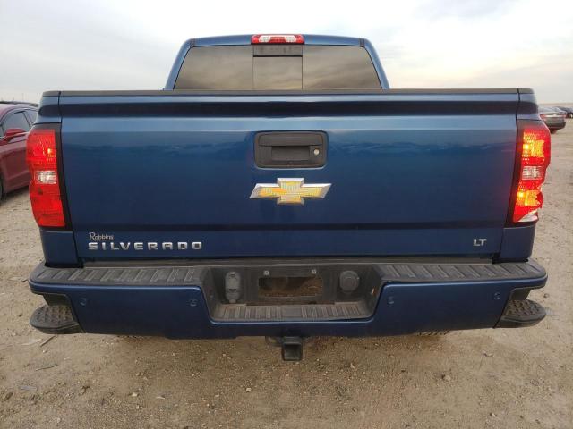 3GCUKREC0HG417452 - 2017 CHEVROLET SILVERADO K1500 LT BLUE photo 6