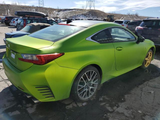 JTHSE5BCXF5003223 - 2015 LEXUS RC 350 GREEN photo 3