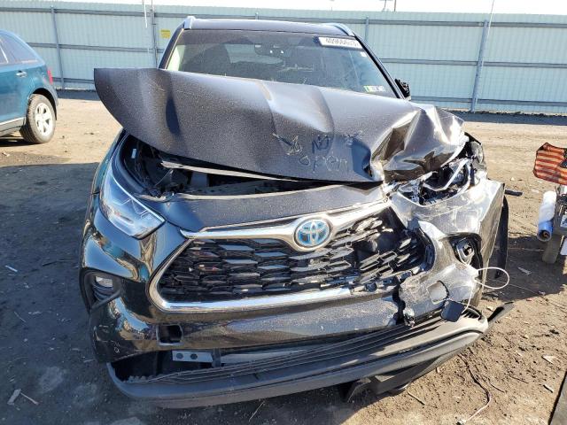 5TDXBRCH8NS554311 - 2022 TOYOTA HIGHLANDER HYBRID LIMITED BLACK photo 5