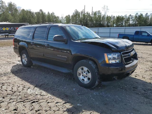 1GNSCJE06CR212875 - 2012 CHEVROLET SUBURBAN C1500 LT BLACK photo 4