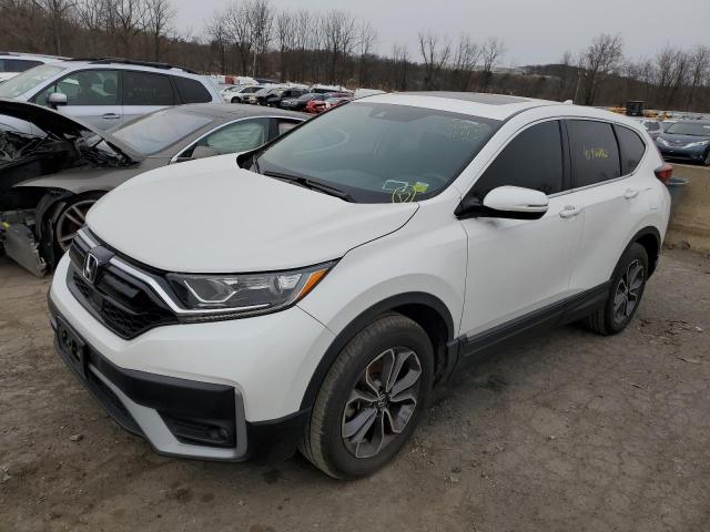 2HKRW2H87LH686458 - 2020 HONDA CR-V EXL WHITE photo 1