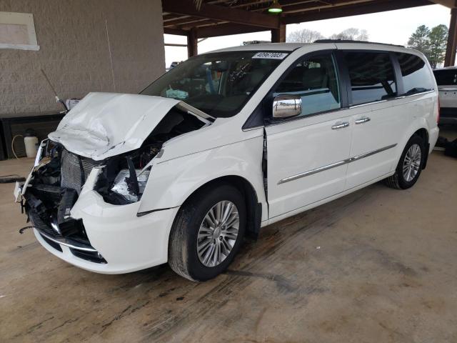 2C4RC1CG2DR663708 - 2013 CHRYSLER TOWN & COU TOURING L WHITE photo 1