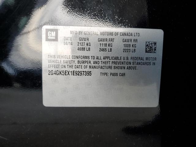 2G4GK5EX1E9297395 - 2014 BUICK REGAL 黑色 照片 13