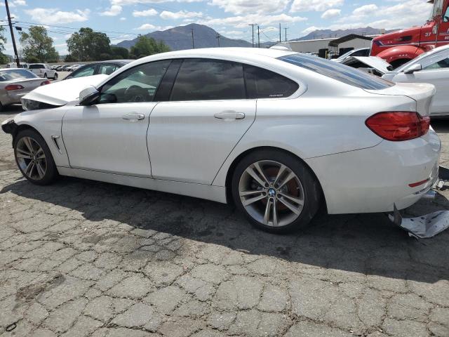 WBA4B1C5XGG243287 - 2016 BMW 435 I GRAN COUPE WHITE photo 2