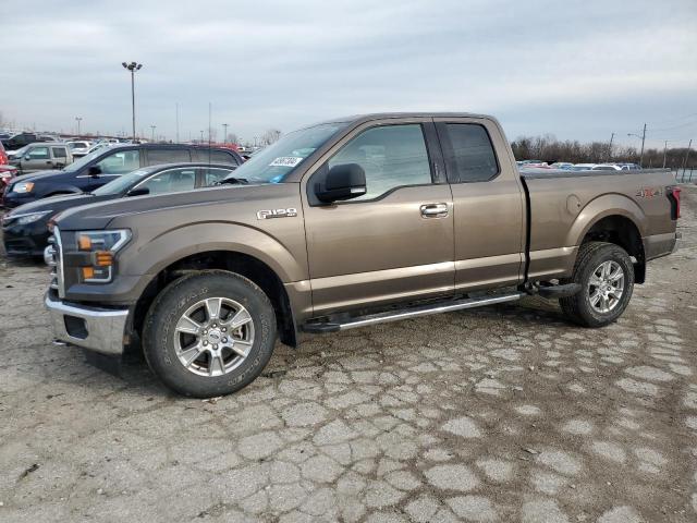 1FTEX1E83HFA23741 - 2017 FORD F150 SUPER CAB BROWN photo 1