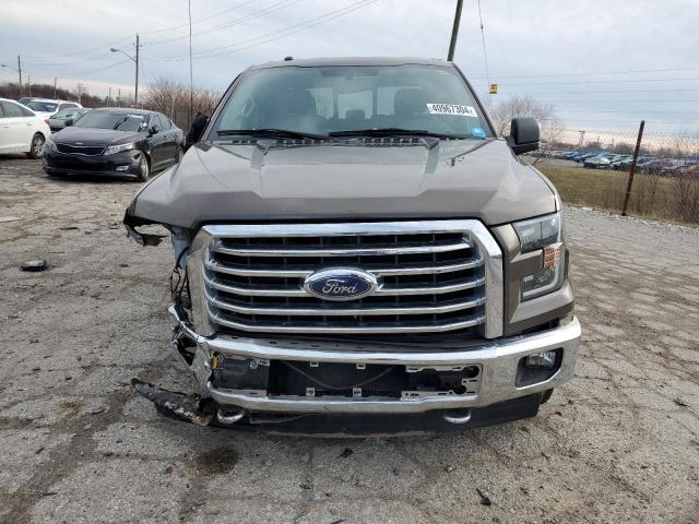 1FTEX1E83HFA23741 - 2017 FORD F150 SUPER CAB BROWN photo 5