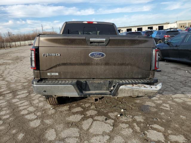 1FTEX1E83HFA23741 - 2017 FORD F150 SUPER CAB BROWN photo 6