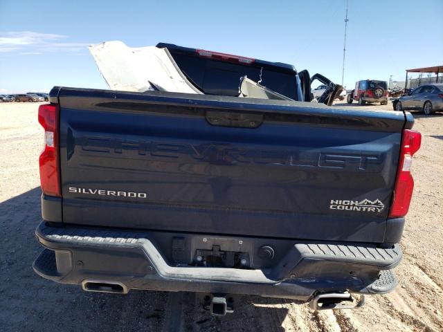 1GCUDJEL4NZ549959 - 2022 CHEVROLET SILVERADO K1500 HIGH COUNTRY BLUE photo 6