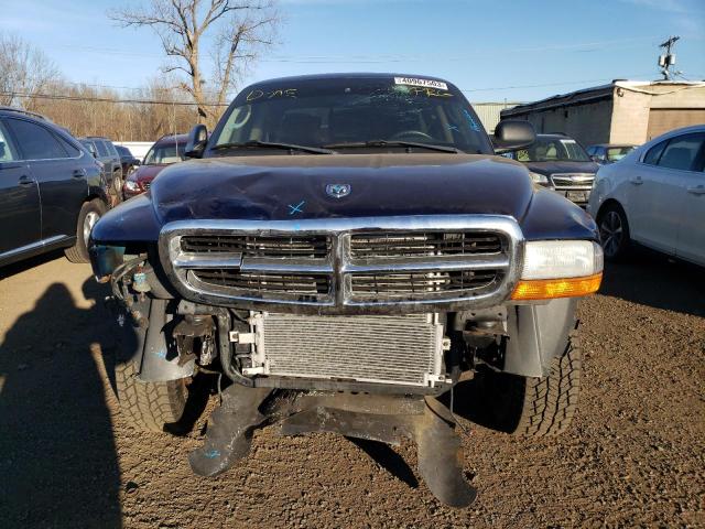 1D7HG42NX3S265439 - 2003 DODGE DAKOTA SLT BLUE photo 5