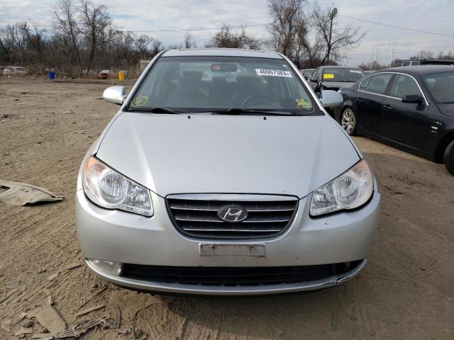 KMHDU46D88U366019 - 2008 HYUNDAI ELANTRA GLS SILVER photo 5