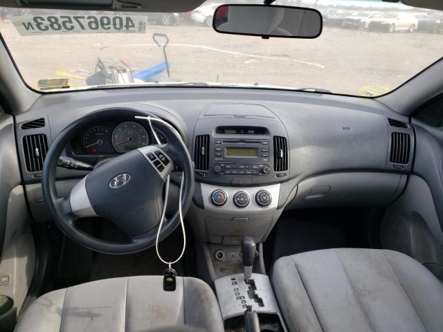 KMHDU46D88U366019 - 2008 HYUNDAI ELANTRA GLS SILVER photo 8