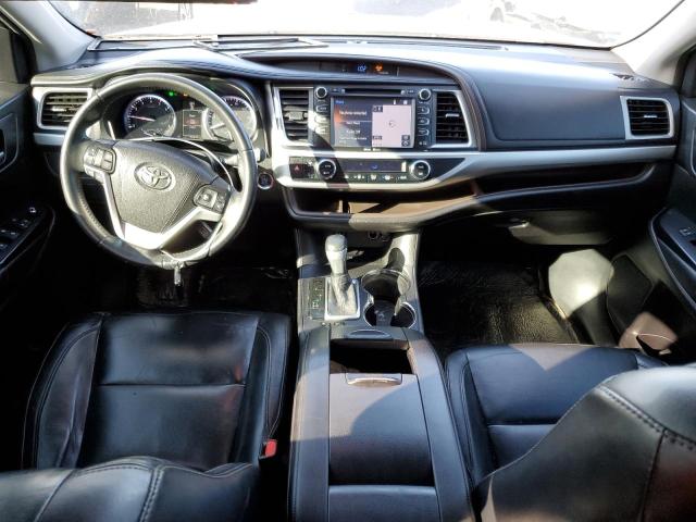 5TDKKRFH2FS116827 - 2015 TOYOTA HIGHLANDER XLE GRAY photo 8