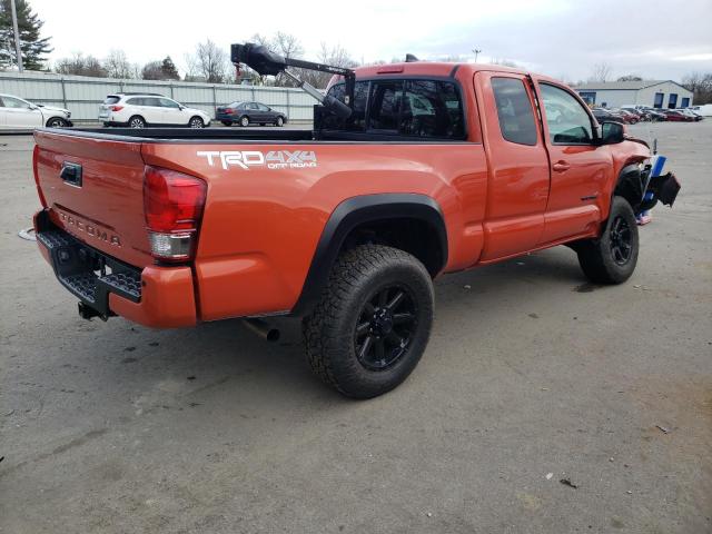 5TFSZ5AN9GX020240 - 2016 TOYOTA TACOMA ACCESS CAB ORANGE photo 3