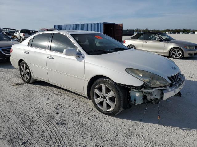 JTHBA30G655129020 - 2005 LEXUS ES 330 WHITE photo 4