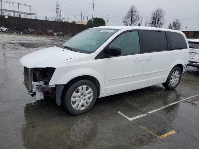 2C4RDGBG2ER312882 - 2014 DODGE GRAND CARA SE WHITE photo 1