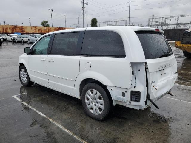 2C4RDGBG2ER312882 - 2014 DODGE GRAND CARA SE WHITE photo 2