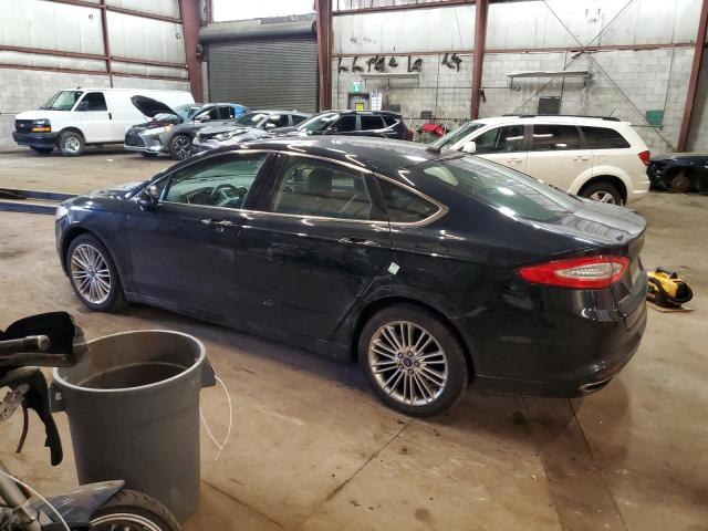 3FA6P0T95ER215421 - 2014 FORD FUSION SE BLACK photo 2