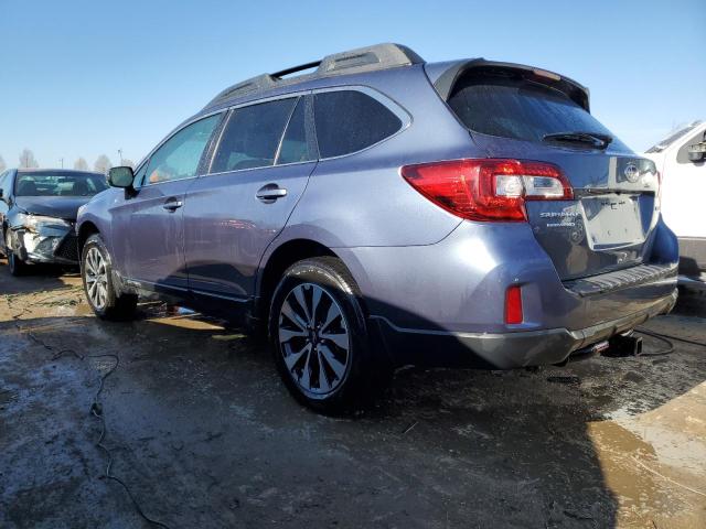 4S4BSBNC0G3299768 - 2016 SUBARU OUTBACK 2.5I LIMITED BLUE photo 2