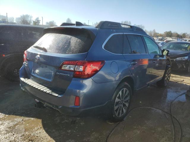 4S4BSBNC0G3299768 - 2016 SUBARU OUTBACK 2.5I LIMITED BLUE photo 3