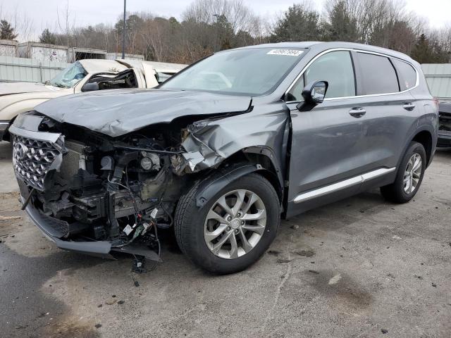 5NMS2CAD3KH116754 - 2019 HYUNDAI SANTA FE SE GRAY photo 1