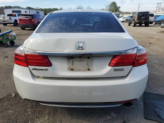 1HGCR2F8XDA174137 - 2013 HONDA ACCORD EXL WHITE photo 6