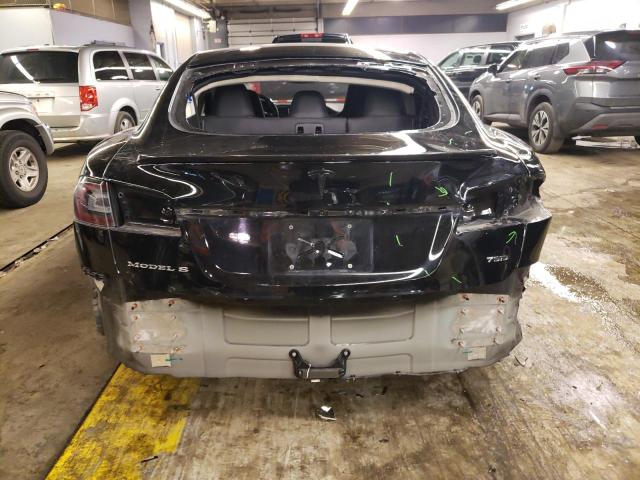 5YJSA1E22GF139631 - 2016 TESLA MODEL S შავი ფოტო 6