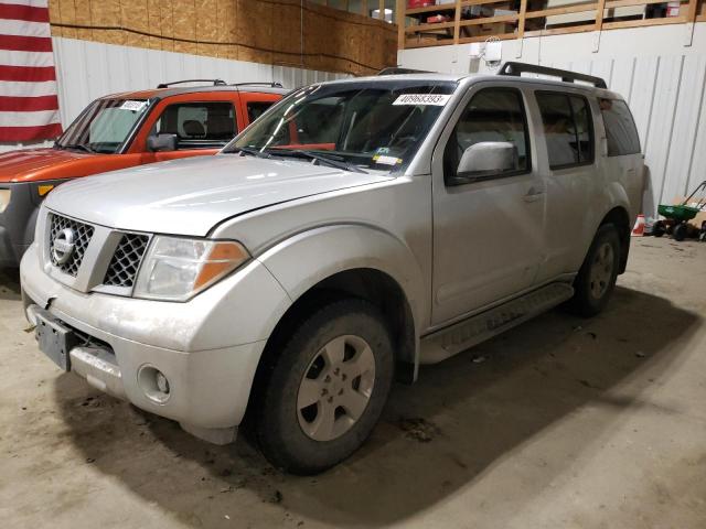 5N1AR18W67C638203 - 2007 NISSAN PATHFINDER LE SILVER photo 1