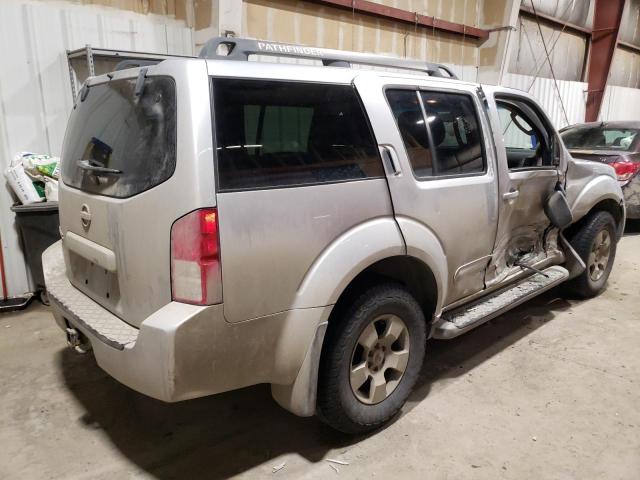 5N1AR18W67C638203 - 2007 NISSAN PATHFINDER LE ვერცხლისფერი ფოტო 3