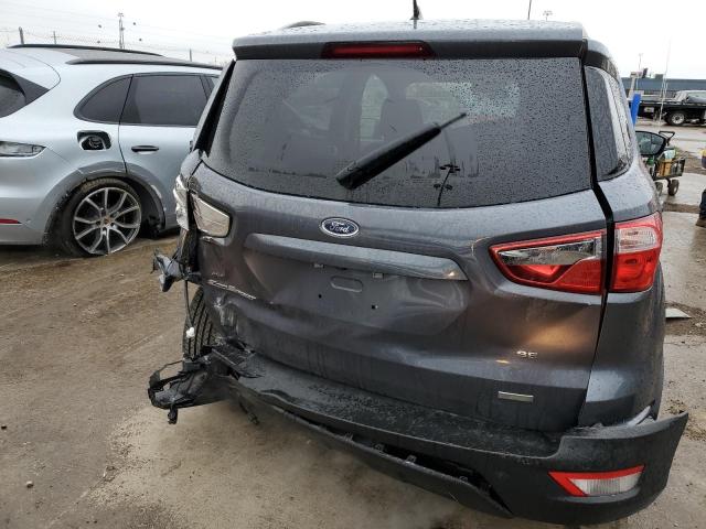 MAJ3P1TE4JC233441 - 2018 FORD ECOSPORT SE GRAY photo 6